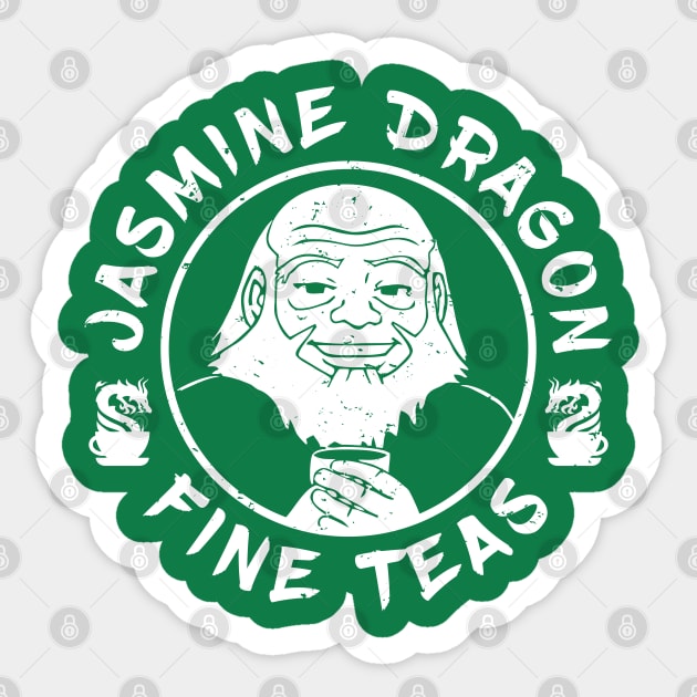 Jasmine Dragon Fine Teas 04 Sticker by meowyaya